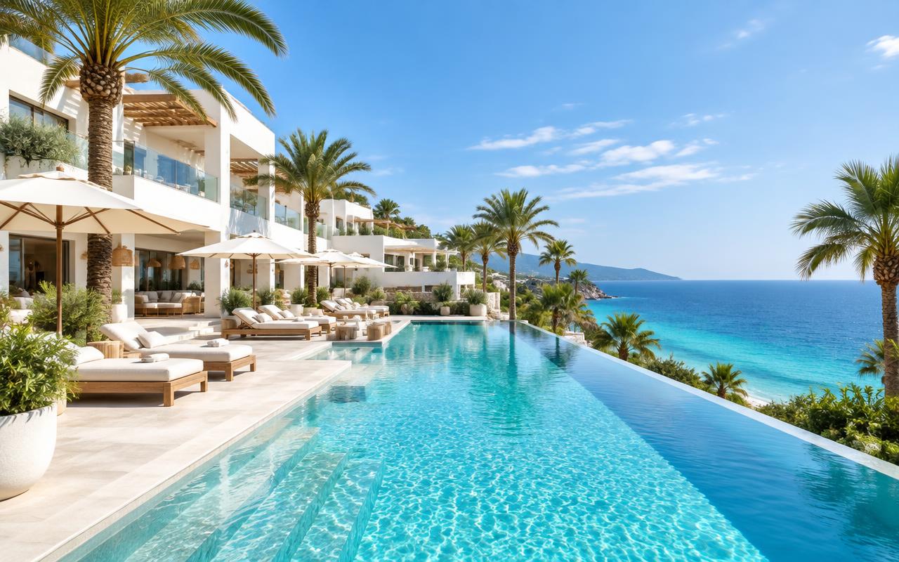 Azure Retreat concept imagery