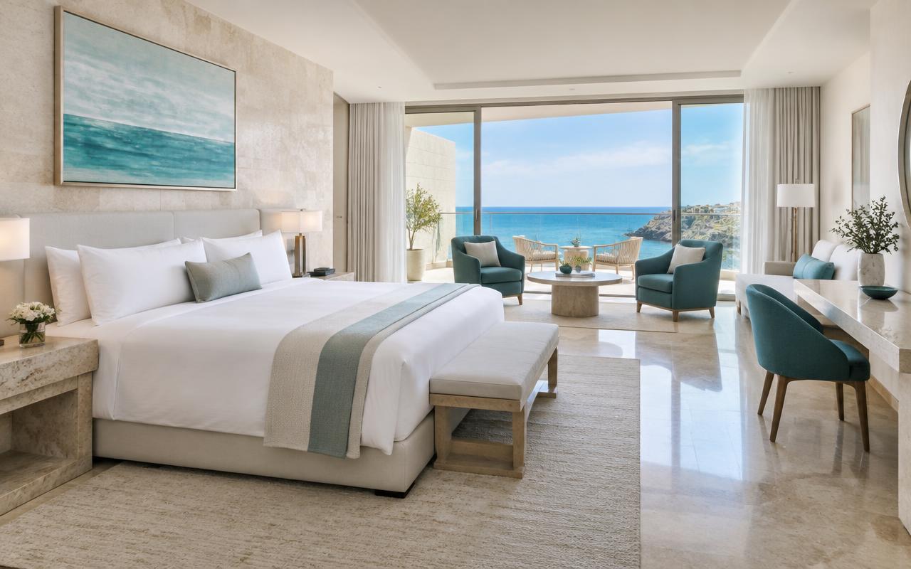 Ocean Suite illustrative accommodation